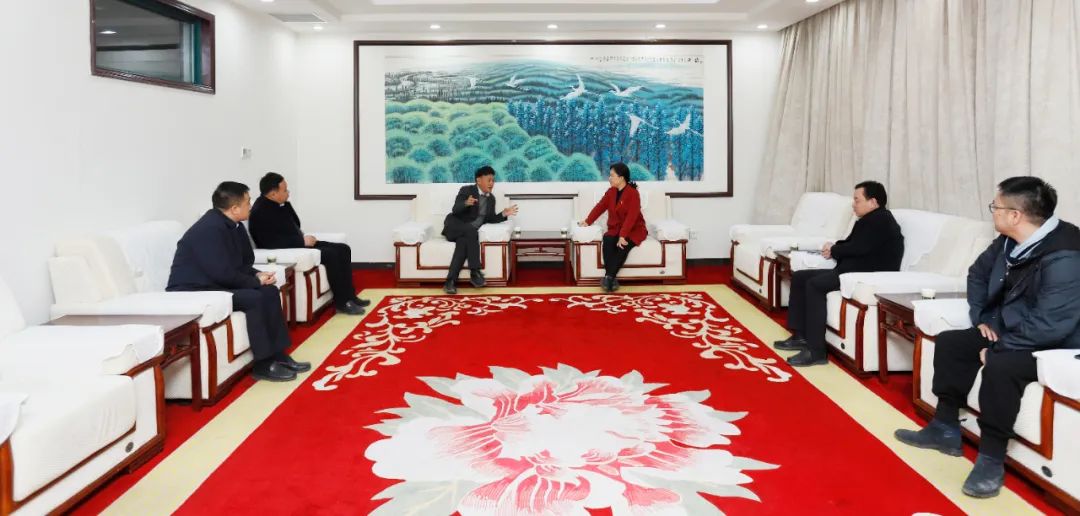 施展工业优势 助力墟落振兴 | 民权县委副书记、县长王静娴会见关晓彦董事长一行