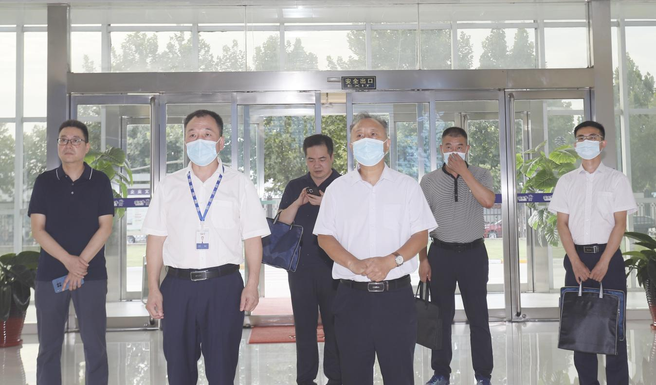 河南省“万人助万企”活动第一事情组 莅临28圈乳业集团调研