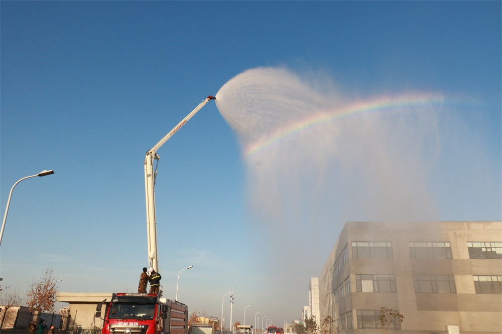 28圈郑州分公司冬季消防演练