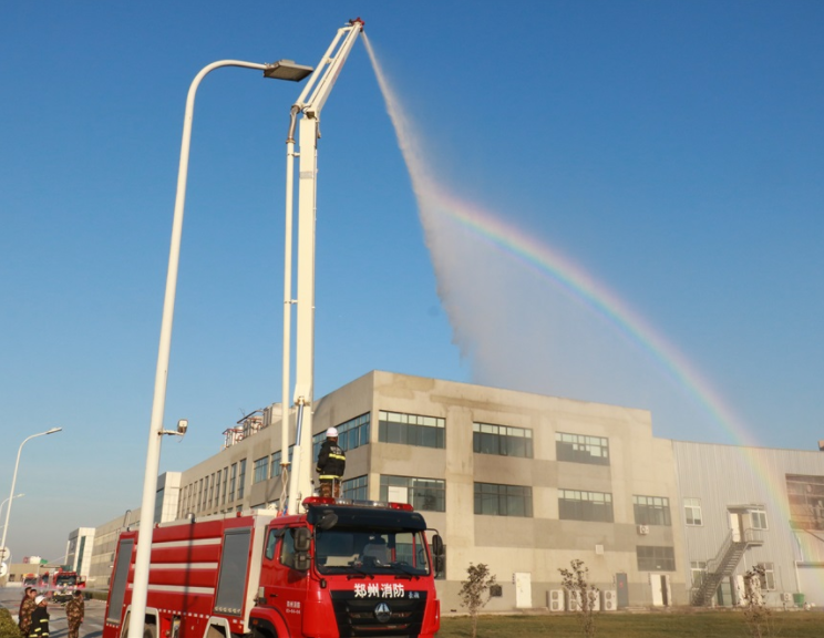 28圈郑州分公司冬季消防演练